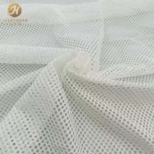 Tela de malla de poliéster 100% de 240 g/m² de alta densidad con orificios grandes, 160 cm de ancho, transpirable, para camisetas de baloncesto y ropa deportiva, lista para enviar. - Product Image 1