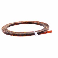 Celluloïd coloré 6/5/4/2mm largeur guitare reliure Purfling 5 pieds longueur écaille de tortue rouge 1 pièces