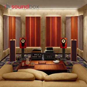 HIFI Hörsäle Schallschutz Heimkino Audio raum Gummi Massivholz Material Diffusor - Product Image 4