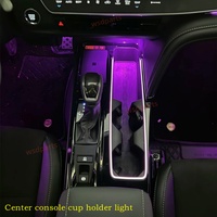 Pour Toyota Camry 9ème génération 2024+ : Bande décorative électroplaquée pour éclairage d'ambiance intérieur de voiture, pièces automobiles