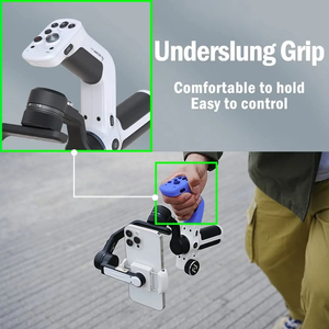 <span class=keywords><strong>Feiyu</strong></span> <span class=keywords><strong>Tech</strong></span> SCORP MINI P <span class=keywords><strong>Feiyu</strong></span> - Empuñadura de Gimbal de Mano de 3 Ejes para Teléfono Inteligente Samsung Xiaomi, Trípode, Palo para Selfies - Product Image 3