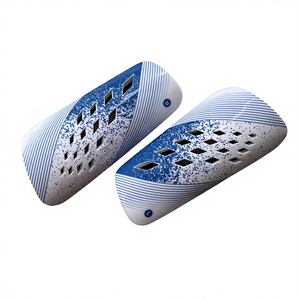 कारखाने प्रत्यक्ष कस्टम प्लास्टिक फुटबॉल सुरक्षात्मक घुटने गार्ड वयस्क शिन पैड - Product Image 2