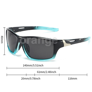 Lunettes de soleil sport <span class=keywords><strong>pas</strong></span> chères, protection UV400 pour le cyclisme, la conduite, la pêche, la mode masculine, les activités de plein air et le vélo - Product Image 4