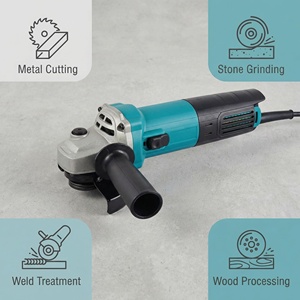 Mini <span class=keywords><strong>Smerigliatrice</strong></span> <span class=keywords><strong>Angolare</strong></span> Elettrica Professionale per Uso Domestico e Fai-da-Te, a <span class=keywords><strong>Velocità</strong></span> Variabile con Manico Lungo - Product Image 6