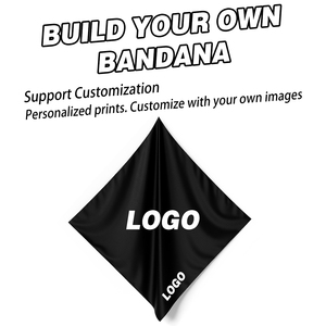 ผ้าพันคอโพลีเอสเตอร์สี่เหลี่ยมระบายอากาศได้หลากสีผ้าพันคอกีฬาลายสก๊อตลายดอกไม้ดีไซน์แบบกำหนดเอง - Product Image 3