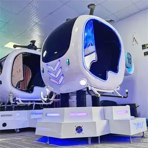 Commercial Virtual Reality Flight Simulator 9D VR Airplane Helicopter Game Machine Equipment For VR Park