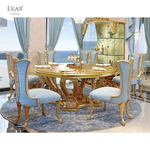 Nuovo design elegante <span class=keywords><strong>tavolo</strong></span> da pranzo <span class=keywords><strong>barocco</strong></span> <span class=keywords><strong>e</strong></span> sedia Set-lussuose poltrone soggiorno <span class=keywords><strong>e</strong></span> <span class=keywords><strong>sedie</strong></span> da pranzo - Product Image 2