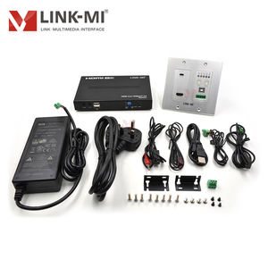 Kit d'extension murale vers boîtier jusqu'à 100 m avec entrées HDMI + <span class=keywords><strong>Type</strong></span>-<span class=keywords><strong>C</strong></span> et prise en charge <span class=keywords><strong>KVM</strong></span> 150 m sous 1080P, 100 m sous 4K60Hz - Product Image 4