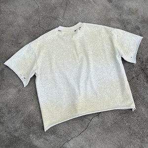 Camisetas de Hombre Estilo Urbano, Camisetas Cuadradas de Algodón con Estampado Personalizado, Fabricante de Camisetas Extra Grandes, Lavadas y Desgastadas - Product Image 2
