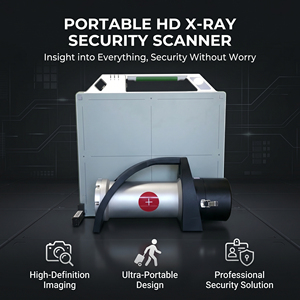 Système d'imagerie radiographique 3D portable Averguard avec télécommande sans fil 2,4 G pour le contrôle de sécurité des bagages et des colis - Product Image 1