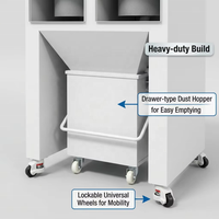 Sistema Industrial de Colectores de Polvo de Cartucho con Chorro Pulsante Antiexplosión y Limpieza Automática para Operaciones Continuas con Polvo Pesado