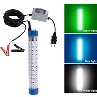 Lampes de pêche pour calamar 200W 300W LED IP68 pour la pêche au saumon en aquaculture, la capture de saumon et la pêche au gros poisson en eau profonde 600 Watt