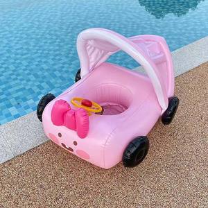 <span class=keywords><strong>Bouée</strong></span> de <span class=keywords><strong>piscine</strong></span> gonflable mignonne pour bébé avec auvent détachable <span class=keywords><strong>bouée</strong></span> de <span class=keywords><strong>piscine</strong></span> pour bébé anneau de natation nouveau lancement de produit personnalisé en PVC rose - Product Image 4