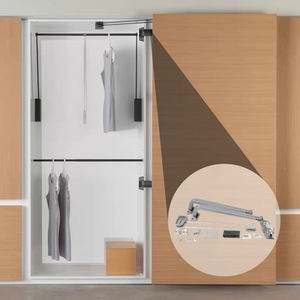 Armoire intérieure meubles de chambre à coucher armoire à fermeture en douceur armoire moderne pliante plate <span class=keywords><strong>coulissante</strong></span> robuste bus latéral longue charnière de porte - Product Image 1