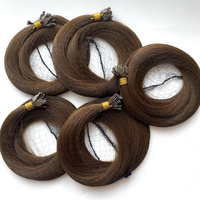 Nouvelle Arrivée 2026 – Extensions de Cheveux en Kératine Italiennes Double Drawn à Cuticules Alignées, Vente en Gros, Mèches de 1g, Pointes Ultra Y/Fan