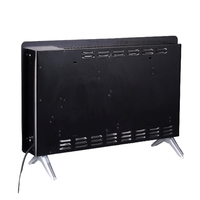 Radiateur Convecteur Électrique en Verre Intelligent 1200-2000W avec Application, Silencieux, Économique et Commande Tactile