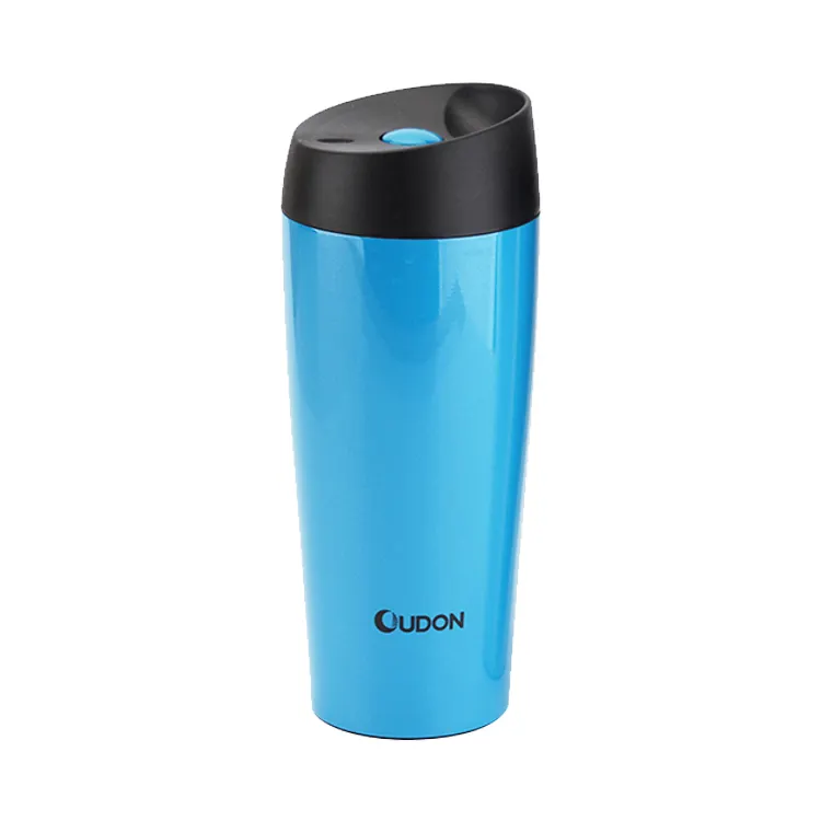 New coming 400ml Custom Logo Color Double Wall Stainless Steel 304 Thermal Sublimation Coffee Mug