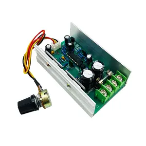 Taidacent DC 모터 12V 팬 제어 회로 24V PWM 속도 제어 보드 48V DC 브러시 모터 컨트롤러 회로 전기 자동차