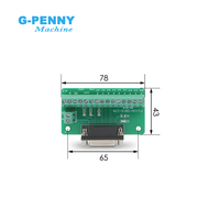 NC Studio-tarjeta de control de movimiento PCI de 3 ejes, adaptador de interfaz cnc, placa de conexión para fresadora cnc