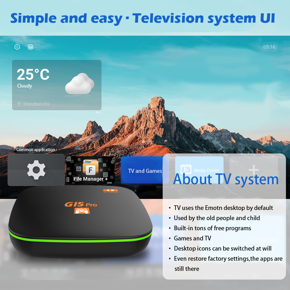 New Retro TV Game Box G15 Pro - Dual System 64GB Console