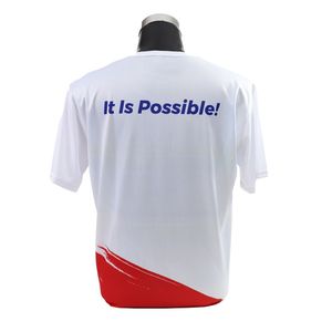 T-shirt en jersey Spandex/Polyester respirant, confortable, sportif, décontracté, unisexe pour adultes, léger, durable, extensible dans quatre directions, séchage rapide - Product Image 2