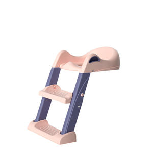 Asiento de inodoro para bebés con taburete, material PP, plegable, para niños de 2 a 4 años, ayuda para el entrenamiento para ir al baño - Product Image 5