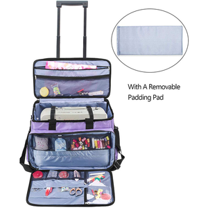 Organisateur de bagages de voyage universel Machine à coudre à roulettes <span class=keywords><strong>Sac</strong></span> de transport Trolley <span class=keywords><strong>Sac</strong></span> fourre-tout - Product Image 4