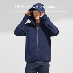 Leichte, dünne Sommer-Bomberjacke mit abnehmbarem Kragen, reflektierendem Reißverschluss und UV-Schutz UPF50, sofort lieferbar, Großhandel - Product Image 3