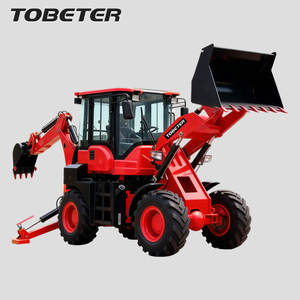 Obral muatan tempel dengan muatan depan 4X4 pemuat Backhoe kompak - Product Image 1