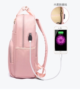 Custom Students Contrast Color Portable Japanese School <b>Backpack</b> Bag <b>Backpack</b> - Product Image 4