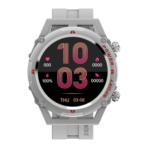 Montre connectée KINGSTAR BT Call, écran tactile rond de 1,32 pouces, fréquence cardiaque réelle, étanche IP68, mode multisports, montre intelligente - Product Image 2
