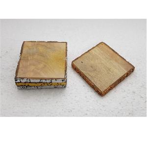 High Quality Ruff Crack <b>Wood</b> Resin Coaster/<b>Mats</b> Pads for <b>Table</b> for Restaurant Hotel Home Wedding Ceremony Business Gift Price - Product Image 5