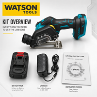 Kit de scie circulaire miniature sans fil avec chargeur de batterie et manuel pour la vente en gros B2B