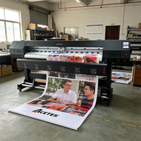 Impresora Plotter de Inyección de Tinta Eco Solvente de Gran Formato 1.6m 1.8m 3.2m, la Mejor de China, para Impresión de Pósteres, Lonas y Vinilos