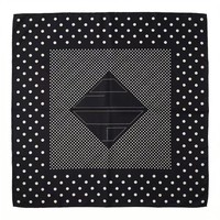 Écharpe en soie Starfall Night BSLYZS005, design personnalisé, motif carré, pour femme, 100% soie de mûrier, 90x90cm, impression numérique, toutes saisons, adulte