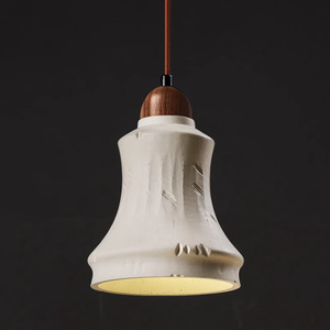 Creative Nordic Minimalist Style Concrete Chandelier Wabi-Sabi Rustic Design for <b>Dining</b> Room Entryway Bedside Zen-Inspired - Product Image 2