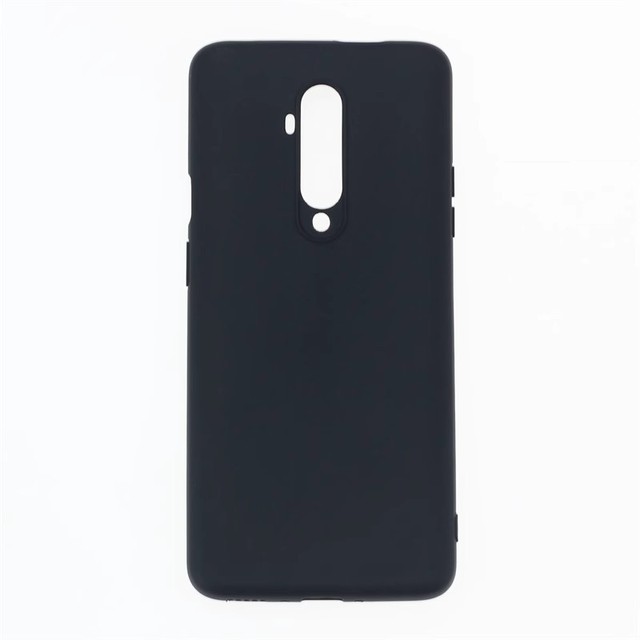 Manufacturer Wholesale Matte TPU Cases Soft Frosted Back Cover Silicone Mobile Phone Case for Oneplus 7T Pro Black