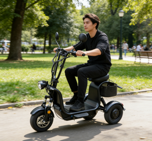 48V 3 Wheels Scooter Foldable Mobility Scooter Lithium Battery - Product Image 2