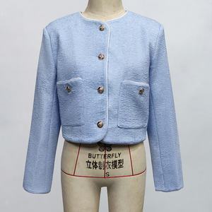 Chaqueta Corta de Perfume para Mujer, Colección Otoño-Invierno 2025, Cuello Redondo, Estilo Madura Ligera, Blusa de Celebridad, Chaqueta Francesa Delicada - Product Image 4