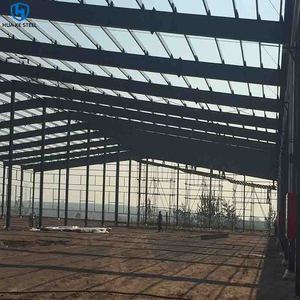 Vorgefertigte Stahlgebäude Hochwertige Stahlrahmen-Lagerhalle Industrielle Tragbare Temporäre Kommerzielle Lagerhalle - Product Image 1