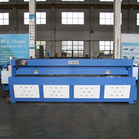 Machine à découper les conduits de CVC, cisailles électriques CNC pour tôles, guillotine mécanique, machine à cisailler les plaques électriques avec MD11