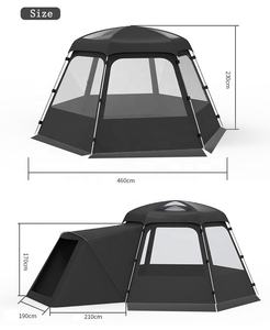 Usine Odm mise <span class=keywords><strong>à</strong></span> niveau conception Camping en plein air Multi Suv hayon arrière tente Van voiture hayon tente avec extension dôme tente - Product Image 3