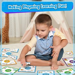 Permainan Puzzle Fonik Kustom Permainan Mengeja Kartu Fonik Kartu Kata Pandang untuk Balita Belajar Mainan Edukasi - Product Image 5