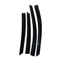 Déflecteurs de fenêtre latérale de voiture, visières noires, pare-pluie, visière de porte, évents, pare-soleil foncé, pour Prius 2003-2011