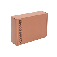 Cajas de Papel Biodegradables Personalizadas de Proveedor Chino, Cajas Plegables para Envíos de Cosméticos y Productos para el Cuidado de la Piel, Caja de Cartón Corrugado para Envíos