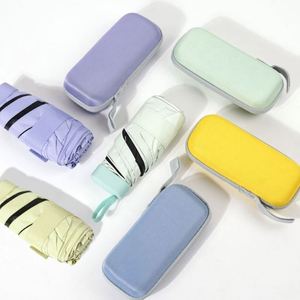 Sombrilla Plegable Portátil Mini con Protección UV y Refugio, Tipo Cápsula - Product Image 3