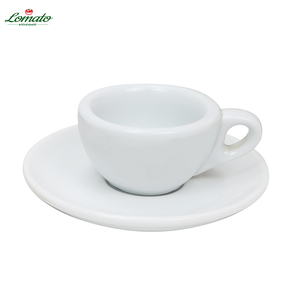 Taza de Espresso Italiana de 50 ml al por Mayor |   Taza semicircular para mango de doble boquilla de 58 mm |   Taza de Café de Cerámica para Máquinas de Cápsulas y Espresso - Product Image 2