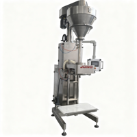 Machine de remplissage semi-automatique de poudre d'oxyde de fer, remplisseuse à vis sans fin de pigments haute précision 25 kg, équipement d'emballage polyvalent pour poudres