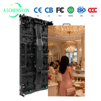Panel de Pantalla LED Grande de Alta Resolución a Todo Color P2.97 500*1000mm, Pantalla LED de Visión Directa para Escenarios, Eventos, Centros Comerciales