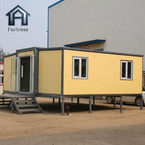 Casa Prefabbricata Espandibile Completa in Container da 40Ft o 20Ft, <span class=keywords><strong>Bungalow</strong></span> Prefabbricato con 2, 4 o 5 Camere da Letto, Case Prefabbricate - Product Image 1